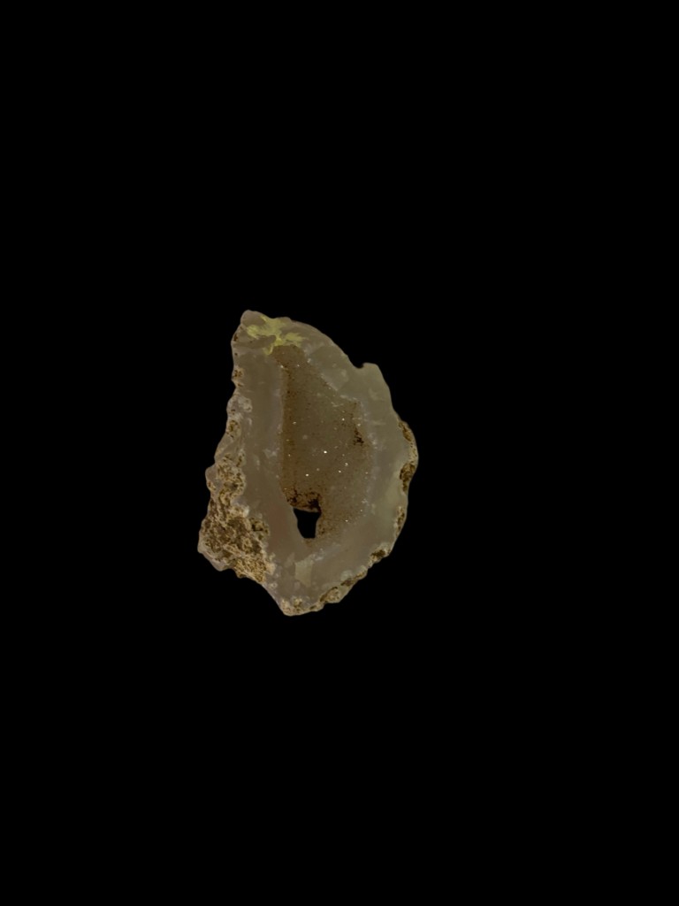 Geoda con drusa central