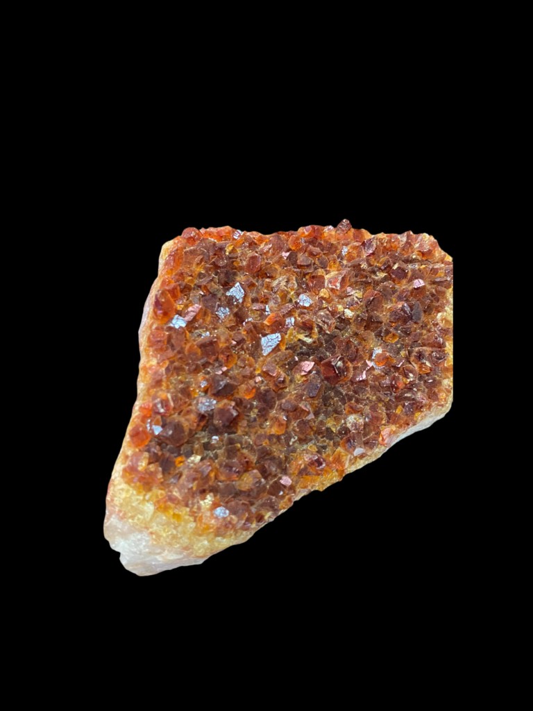 Druza de cuarzo claro